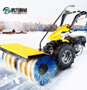 Push-Type Snow Blower, Small Snow Removal Machine, Road Snow Clearer, Full Gear Drive Multi-Function Snow Thrower
