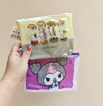 Export Japan Order: Shark Cat & Kuromi PVC Storage Bag, Pencil Case, Cosmetic Organizer, Beach Waterproof Bag