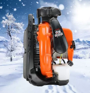 EB985 High-Power Backpack Two-Stroke Snow Blower, Air Blower for Forest Firefighting, Gasoline Snow Sweeper