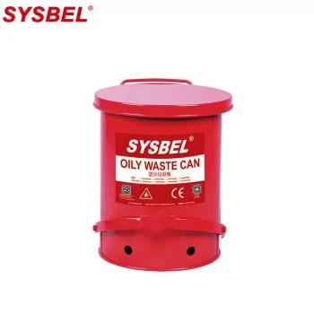 Safety Waste Drum Fireproof Steel Container with Foot Pedal