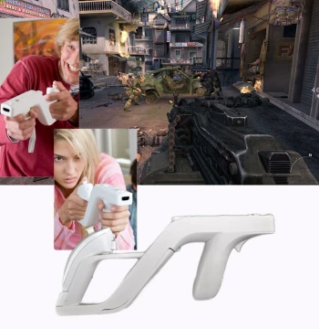 Brand New Nintendo Wii Shooting Game Accessory - Game Gun Stock, Light Gun Zapper, Gun Stand
