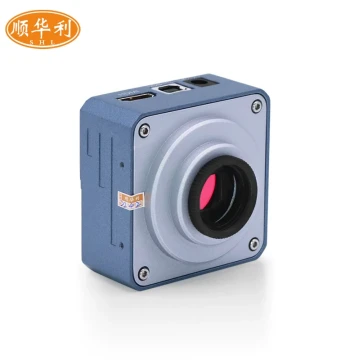 4K Industrial Camera Microscope CCD Electronic Camera with HD HDMI for Photo/Video Recording, Inspection, and Phone Repair