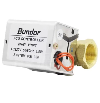 Bande Electric QCL Two-Way Valve Central Air Conditioning Micro Electric Two-Way Valve HVAC System Threaded Internal Brass Control Valve D