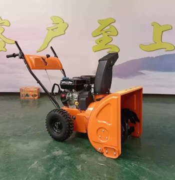Push-Button and Ride-On Snow Blowers: Compact Electric Snow Removal Equipment for Communities and Roads