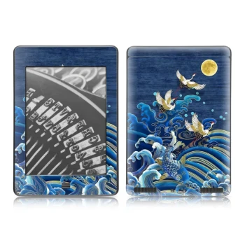 Matte Skin Sticker for Amazon Kindle Touch - Front and Back Customizable Cover Decal