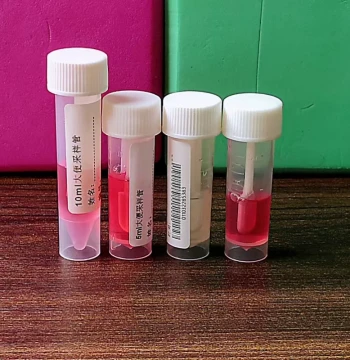 Lab 5ml Disposable Sterile Stool Collection Tube for DNA Gut Microbiome 16S Metagenomic Testing