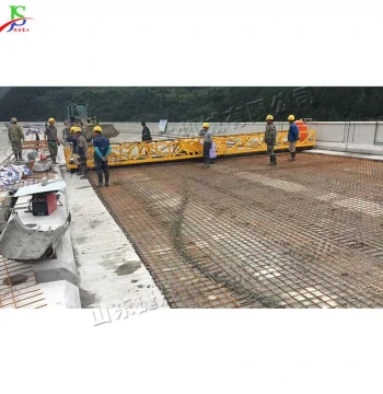 Superwave Road Paver Flat Laser Screed Bridge 15 sqm Paver Construction Engineering Cement Mortar Paving Machine