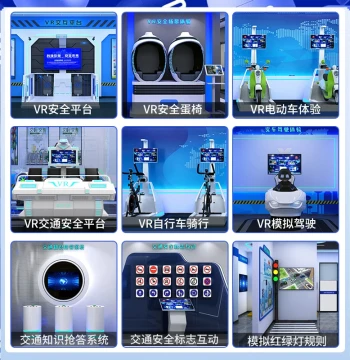 VR Fire & Traffic Safety Experience Center - Emergency Training Simulator for Fire Extinguishing & Evacuation Drills