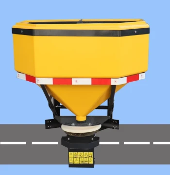 Pickup Truck 304 Rear-Mounted Electric Salt Spreader: Adjustable Disc and Auger Distribution System for De-Icing Agents