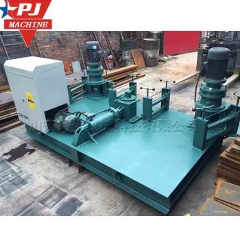 9kW I-Beam Cold Bending Machine, Hydraulic CNC Steel Pipe Arc Bender, Engineering Rebar Top-Bending Equipment