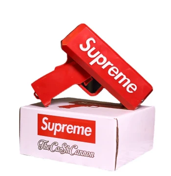 2025 Hottest Toy: Money Spraying Gun, Bill Blaster, Red Envelope Gun, Cash Shower Gun, Supreme Style for Wedding Paper Money Toss Games
