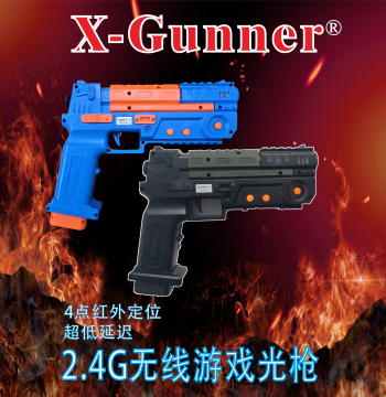 XGunner 2.4G Wireless PC Gaming Light Gun, Motion-Sensing Game Gun (Non-Motion Sensing Version Available)