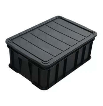 Plastic Anti-Static Turnover Box with Lid for Electronic Components