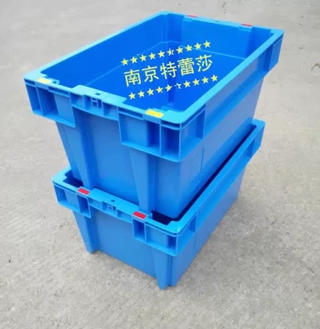 Nesting Boxes: Stackable and Nestable Plastic Turnover Containers for Portable Storage