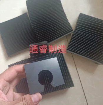 Linear Guide Bellows Cover for Laser Cutting Machines, Dust Cover for Linear and Round Rails