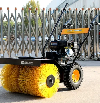 Municipal Road Snow Sweeper, Small Push-Type Snow Blower, High-Power Full-Gear Snow Removal Equipment, 3-in-1 Unit
