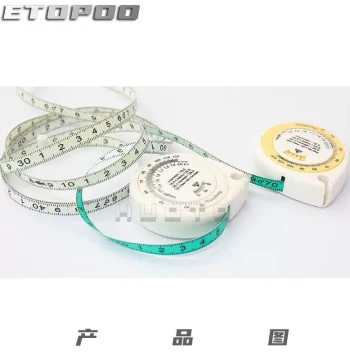 ETOPOO BMI Health Waist Tape Measure, Teardrop Shape, Automatic Retractable Tape, BMI Health Measuring Tape