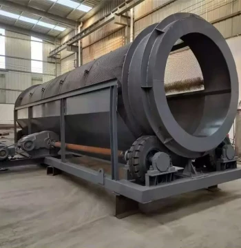Coal Crushing 1240 Cylindrical Separator – Coal Gangue Shaft Without Drum, Sealed Rolling Screen for Construction Waste