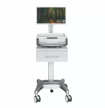 Mobile Information Workstation for Doctors, Wireless Computer Nursing Round Cart, Mobile Information Nursing Cart