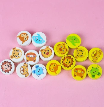 Children's Educational Board Game Set: Animal Chess, Flying Chess, Chinese Checkers, and Gomoku (2-in-1)
