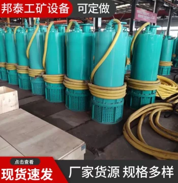BQS BQW Mining Flame-Proof Submersible Sand-Discharge Pump - Underground Explosion-Proof Sludge Pump BQS40-80-22kw