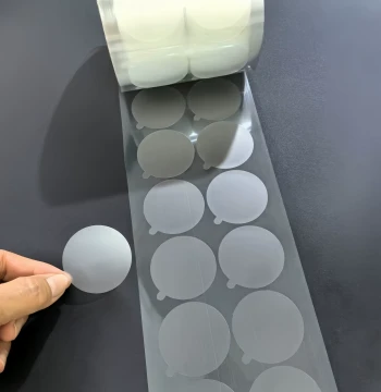 Lens Protective Film, Round Watch Screen Protector, Magnetic Buckle Film, Transparent PET Glass Guard for Pressure Gauges