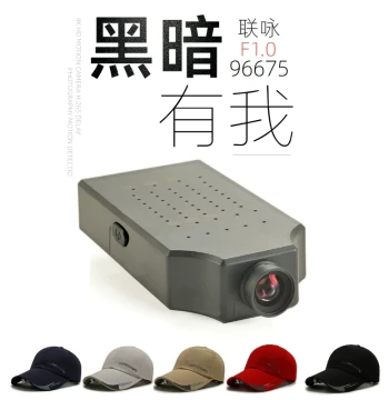 Outdoor Hat Sports Camera 4K Novatek 96675 HD 13MP Dash Cam with Horizontal and Vertical Screen