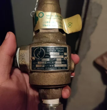 [Repair Service] Japanese Imported MIHANA Safety Valve