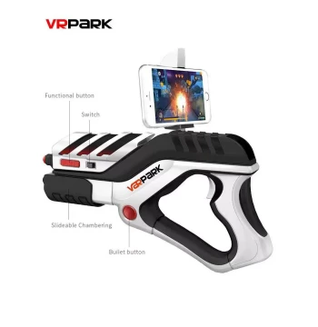 4D Motion Sensing All-in-One Shooting Mobile Game Controller, Children's Electric Toy Gun, Boys' AR Game Gun