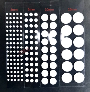 Optical Infrared Motion Capture Reflective Markers Maeker Dots Tracking Balls Reflective Points Facial Capture Circular
