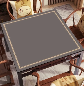 Mahjong Table Cloth for Game Rooms - Square Anti-Slip, Noise-Reducing, Thickened Mat for Poker, Guan Dan, and Hand-Stacked Mahjong