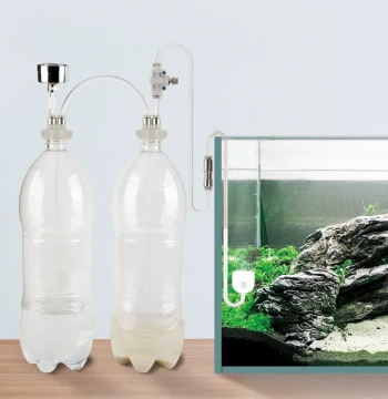 DIY CO2 Generator Kit for Aquariums and Planted Tanks - Plastic Cap, Baking Soda, Citric Acid