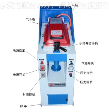 Manufacturer Supply Single-Head Shoe Sole Pressing Pneumatic Press Machine Universal Sole Press for Standard Shoes FPM-11