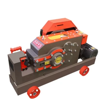 GQ45 Heavy-Duty Flat Blade Rebar Cutter - Hydraulic Cutting Machine for Flat, Square, Round, and Angle Steel