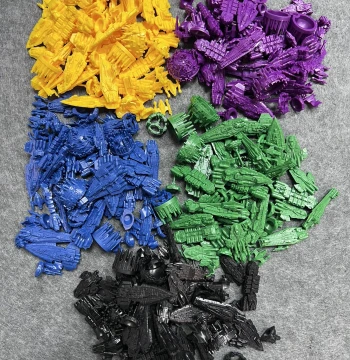 Twilight Imperium 4th Edition Board Game TI4 Starship Tokens