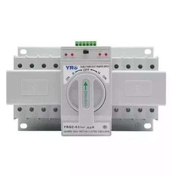 CE Certified Direct Sale 2-4P 63A 400V Generator Controller with Dual Power Manual/Auto Transfer Switch