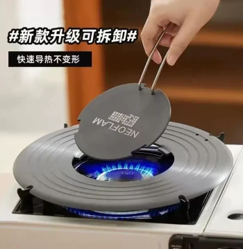 Multifunctional Heat Conduction Plate Gas Stove Bottom Burn Prevention Pot Protector Home Defrosting Insulation Plate Heat Diffuser