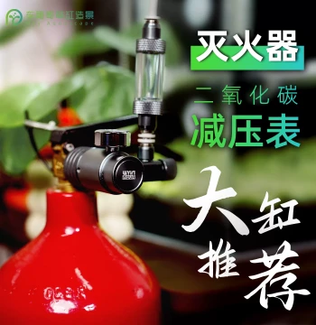 Lingdu Aquatic Plant CO2 Regulator for Aquariums - Large Dual-Gauge Constant Pressure Valve for CO2 Cylinders