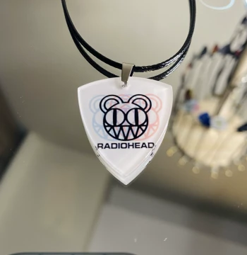 Radiohead Band Merchandise Necklace Accessories Album Record Rock Punk Badge Keychain