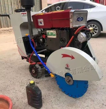 Push-Type Road Slotting Machine, Electric Asphalt Pavement Cutter, Municipal Cement Road Grooving Machine