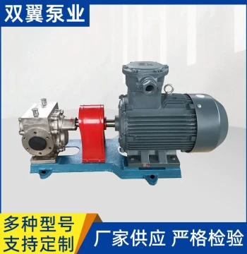 In Stock Stainless Steel Insulation Pump Electric Self-Priming High-Temperature Gear Pump Asphalt Resin Jacketed Insulation Pump