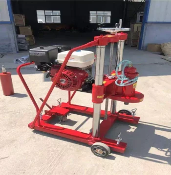 Road Core Drilling Machine HZ-15 Core Drill Rig for Construction Site Exploration