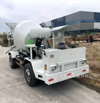 Concrete Mixer Truck Closed Hydraulic System JC3.5 Mining Concrete Mixer Truck