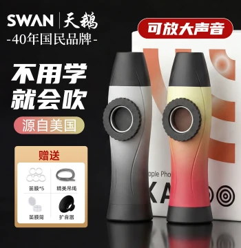 Premium Professional Kazoo Metal Novel Flute Play by Humming Flagship Store