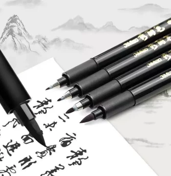 [Write Beautiful Characters] Built-In Brush Stroke Effect, Suitable for Large and Small Regular Script - Includes Ink, Sold Per Piece