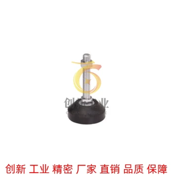 WAL22-D60-M12-L50/75/100/125/150 Leveling Foot, Fixed Adjustable Rubber Base, Yiheda