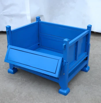 Factory Direct from Yongkang: Foldable Steel Storage Containers - Metal Turnover Boxes for Warehousing