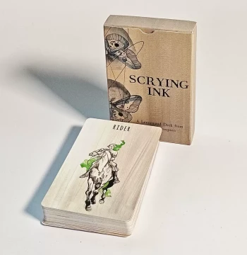 [In Stock] Scrying Lenormand, 36 Cards Ink Wash Style