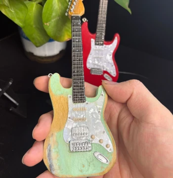 Mini Wooden Guitar Custom Design