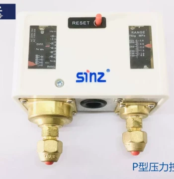 sinz Xinshi Refrigeration Cold Storage Pressure Controller, High/Low Pressure Single/Dual Control, Manual/Auto Reset